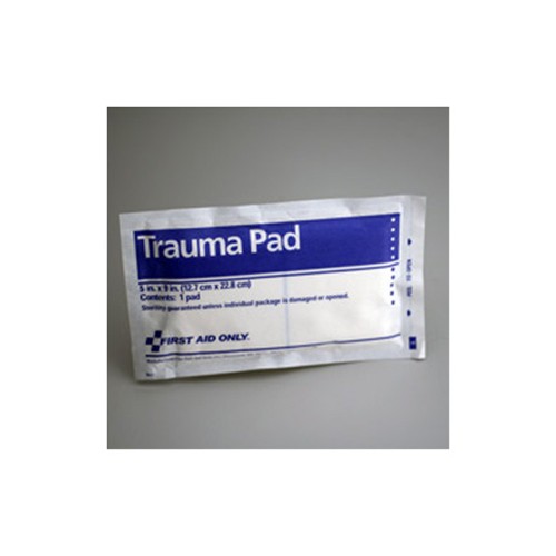 First Aid Only Trauma Pad 5 Inch x 9 Inch : (Package of 1) - FAE-5012