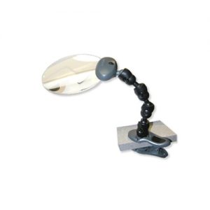 Carson LED Attach-a-Mag Lighted Clamp On Magnifier