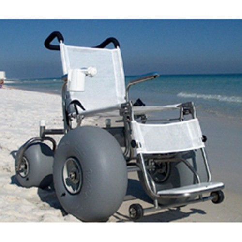 Exsteel De Bug Beach Wheelchair : Fishing Pole Holder