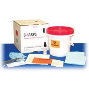 Sharps Biohazard Spill Clean-Up Kit