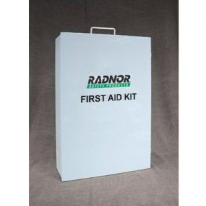Radnor Empty Industrial First Aid Cabinet : 50 Person Four-Shelf Cabinet - w/ Liner