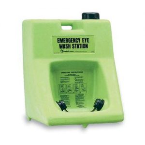 Porta Stream II Eye Wash Station : Wastewater Disposal Cart