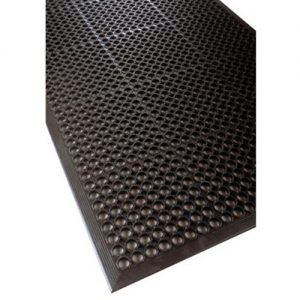 Superior Notrax Sanitop Grease Resistant Anti-Fatigue Floor Mat : 3' X 10' Black 1/2" Thick