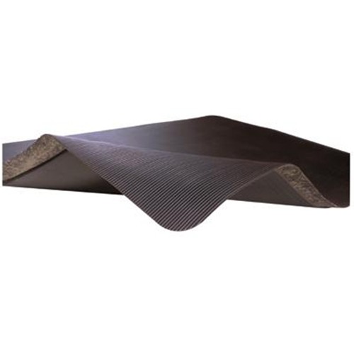 Superior Notrax Ergo Mat Dry Area Anti-Fatigue Mat : 3' X 5' Black 1/2" Thick with Beveled Edges
