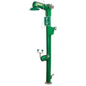 Haws Cable Traced Freeze-Resistant Combination Shower/Eyewash