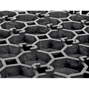 Superior Notrax Diamond Flex-Lok Anti-Fatigue Floor Mat : 30" X 3' Black 1" Thick