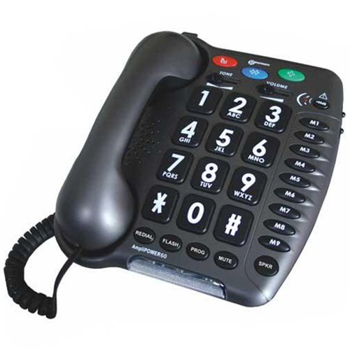 AmpliPOWER60 Amplified Corded Telephone