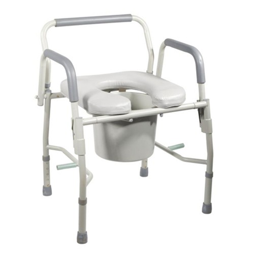 Drive Padded Drop Arm Commode