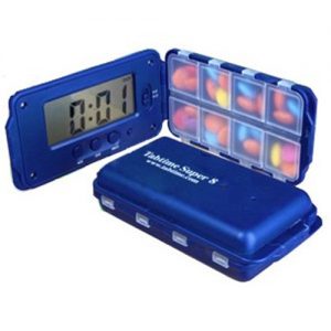 Tabtime Super 8 Pill Timer Reminder with Alarm