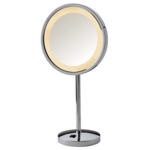 Jerdon 5X LED Halo Lighted Vanity Mirror