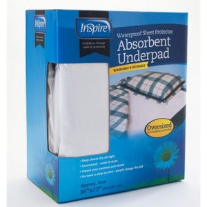 Inspire Waterproof Sheet Protector Absorbent Underpad