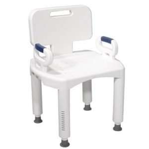 Drive Premium Bath Bench with Back and Arms