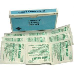 Insect Sting Relief Wipes