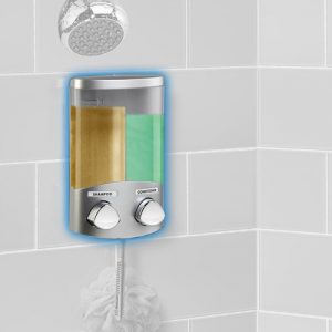Duo Dispenser : Chrome/Chrome Buttons