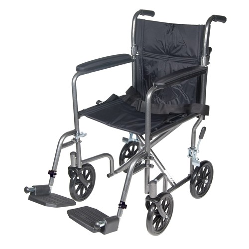 Drive Steel Transport Chair with Removable Arms