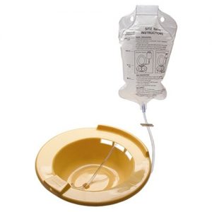 Sitz Bath Basin with Water Bag and Tubing