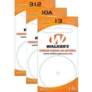Walker's Game Ear Air Cell Batteries