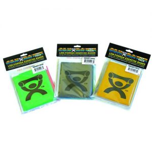 Cando Fitness Resistance Bands PEP Pack : Easy Resistance (Yellow, Red, Green)