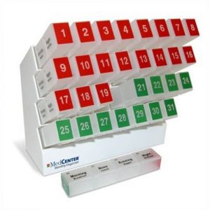 MedCenter 31 Day Vitamin Organizer
