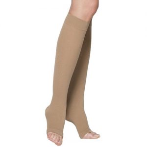 Sigvaris Cotton Medical Therapy Knee High Open Toe 20-30mmHg