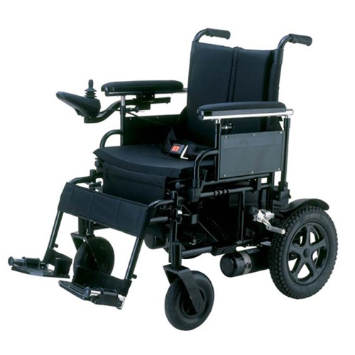 Drive Cirrus Plus EC Folding Power Wheelchair : 22" Seat