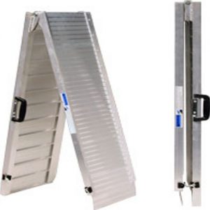 Rage Powersports Aluminum Folding Track Ramps : 6' X 11"