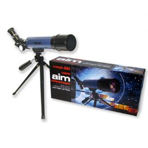 Carson Aim 50mm Refractor Telescope with Tripod
