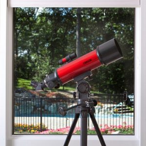 Carson Red Planet Series Refractor Telescope with Tripod : 50 - 100 x 90mm