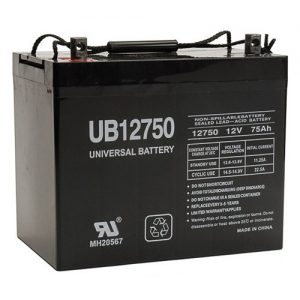 UPG Group 24 UB12750 12V SLA Battery : PERM Group 24