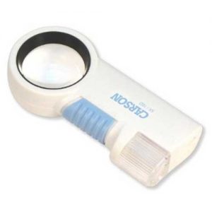 Carson Pro Magniflash LED Lighted Magnifier & Flashlight : 5x