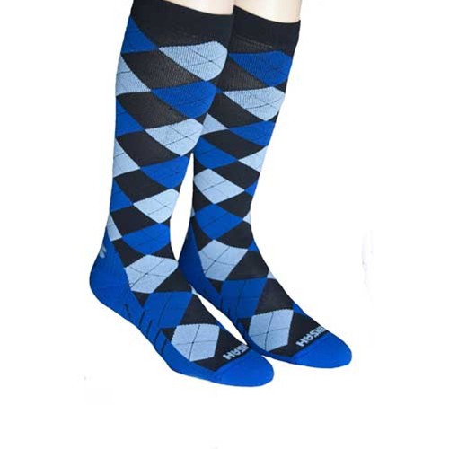 Zensah Argyle Compression Socks
