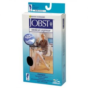 Jobst Opaque 20-30 mmHg Waist High Closed Toe