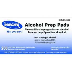 ISG Alcohol Prep Pads Non-Sterile