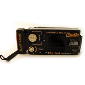 Solar/Dynamo Voyager Trek Radio w/ Flashlight : Box of 10