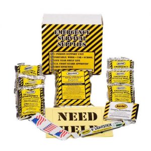 The Basic 3-Day Kit Survival Kit w/ Light Stick : Case of 50