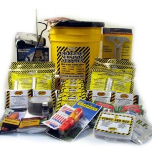 Deluxe Emergency Backpack Kits w/ Honey Bucket