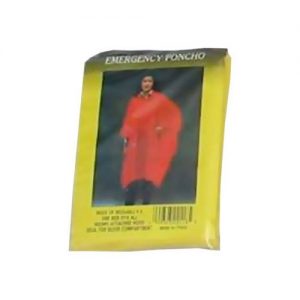 Adult Size Emergency Ponchos : Case of 250