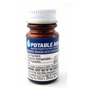 Potable Aqua Water Purification Tablets : Case of 50