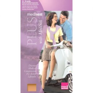 Mediven Plus 20-30 mmHg Thigh High OT w/ Waist Attachment