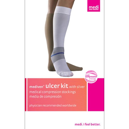 Mediven Ulcer Kit 40 mmHg Knee High Closed Toe Refill