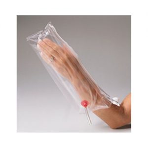 First Aid Only Inflatable Plastic Splint : Half Leg - M5087
