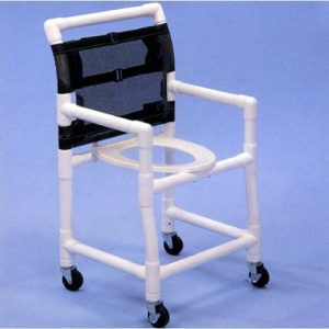 Aqua Creek PVC Shower Commode Wheelchair
