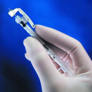 Becton Dickinson Consumer Division Safetyglide Insulin Syringe : Capacity - .5cc - Gauge - 29g - Length - 1/2" Case of 400