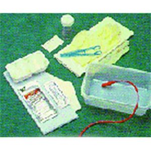 Mentor Corporation Uro-Link Urethral Procedure Tray - Sterile : 14 Fr Nelaton PVC Catheter - Case of 20