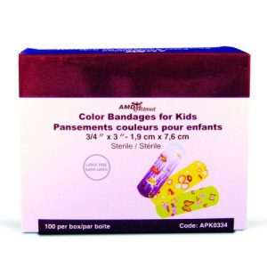 AMD-Ritmed Assorted Color Bandages for Kids