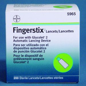 Bayer Fingerstix Lancet - Case of 1200