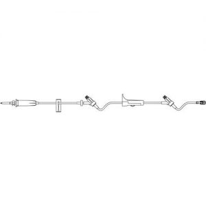 Gravity IV Administration Sets w/ ULTRASITE Injection Sites : Case of 50-111 inch