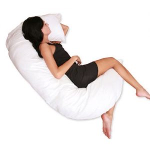C Full Body Pillow - White