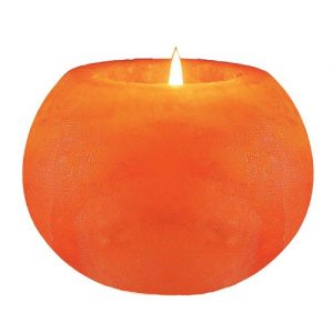 Himalayan Ball Salt 1 Tealight Candleholder Hand Carved
