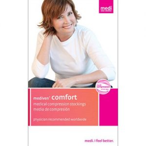 Mediven Comfort 15-20mmHg PET Thigh High CT Silicone Band